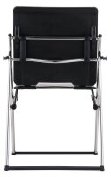 rocada Klappstühle RD-992 schwarz Kunststoff, 2 St.