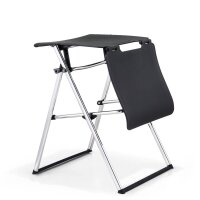 rocada Klappstühle RD-992 schwarz Kunststoff, 2 St.