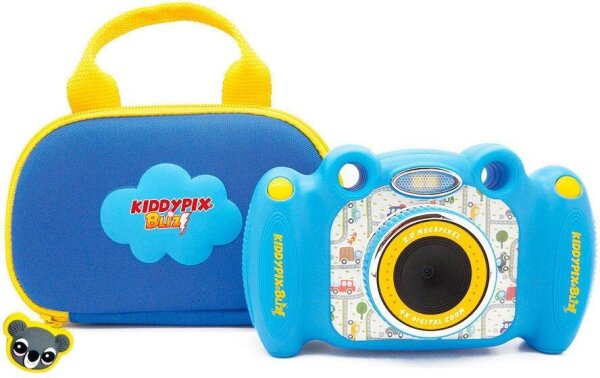 EASYPIX® Kiddypix Blizz Kinderkamera blau 2,0 Mio. Pixel