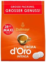 Dallmayr Crema dOro INTENSA Kaffeepads, Arabicabohnen...