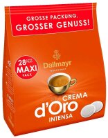 Dallmayr Crema dOro INTENSA Kaffeepads, Arabicabohnen...