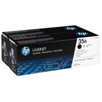 HP 35A (CB435AD) schwarz Tonerkartuschen, 2er-Set