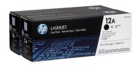 HP 12A (Q2612AD) schwarz Tonerkartuschen, 2er-Set