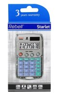 Rebell Starlet Taschenrechner transparent