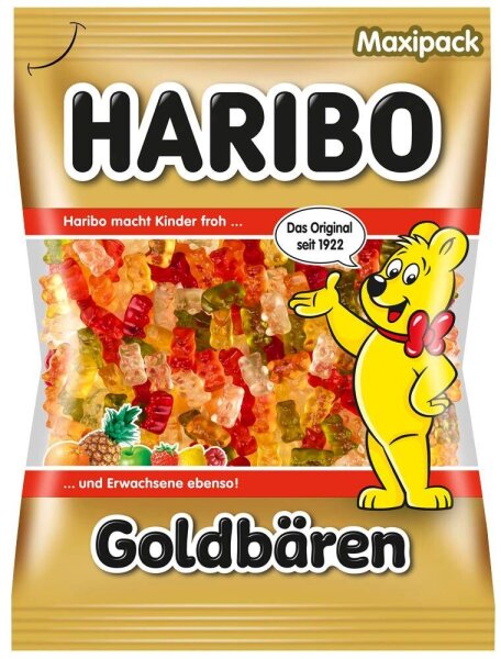 HARIBO Goldbären Fruchtgummi 1,0 kg, 1 Pack