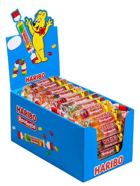 HARIBO ROULETTE Fruchtgummi 1,25 kg, 50 St.