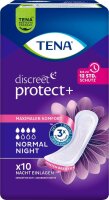 TENA Slipeinlagen discreet protect+ NORMAL NIGHT, 10 St.