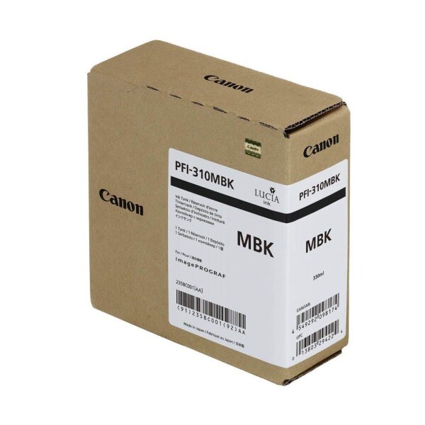 Canon PFI-310 MBK matt schwarz Druckerpatrone