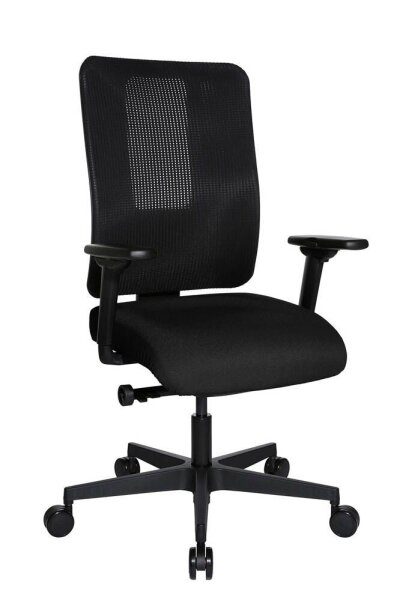 Topstar Bürostuhl Sitness Open X (N) Deluxe, OX300TW2 T200 Stoff schwarz, Gestell schwarz