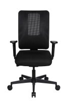 Topstar Bürostuhl Sitness Open X (N) Deluxe, OX300TW2 T200 Stoff schwarz, Gestell schwarz