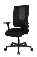 Topstar Bürostuhl Sitness Open X (N) Deluxe, OX300TW2 T200 Stoff schwarz, Gestell schwarz