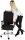Topstar Bürostuhl Sitness Open X (N) Deluxe, OX300TW2 T200 Stoff schwarz, Gestell schwarz