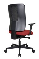 Topstar Bürostuhl Sitness Open X (N) Deluxe, OX300TW2 T210 Stoff rot, Gestell schwarz