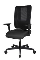 Topstar Bürostuhl Sitness Open X (N) Deluxe, OX300TW2 T220 Stoff anthrazit, Gestell schwarz