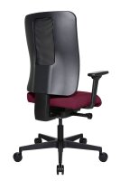 Topstar Bürostuhl Sitness Open X (N) Deluxe, OX300TW2 T270 Stoff rot, Gestell schwarz
