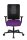 Topstar Bürostuhl Sitness Open X (N) Deluxe, OX300TW2 T330 Stoff lila, Gestell schwarz