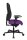 Topstar Bürostuhl Sitness Open X (N) Deluxe, OX300TW2 T330 Stoff lila, Gestell schwarz