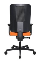 Topstar Bürostuhl Sitness Open X (N) Deluxe, OX300TW2 T340 Stoff orange, Gestell schwarz