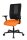 Topstar Bürostuhl Sitness Open X (N) Deluxe, OX300TW2 T340 Stoff orange, Gestell schwarz