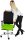 Topstar Bürostuhl Sitness Open X (N) Deluxe, OX300TW2 T350 Stoff grün, Gestell schwarz