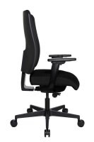 Topstar Bürostuhl Sitness Open X (N) Deluxe mit Schiebesitz, OX30WTW2 T200 Stoff schwarz, Gestell schwarz