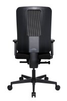 Topstar Bürostuhl Sitness Open X (N) Deluxe mit Schiebesitz, OX30WTW2 T200 Stoff schwarz, Gestell schwarz