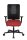 Topstar Bürostuhl Sitness Open X (N) Deluxe mit Schiebesitz, OX30WTW2 T210 Stoff rot, Gestell schwarz