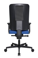 Topstar Bürostuhl Sitness Open X (N) Deluxe mit Schiebesitz, OX30WTW2 T260 Stoff blau, Gestell schwarz