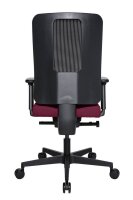 Topstar Bürostuhl Sitness Open X (N) Deluxe mit Schiebesitz, OX30WTW2 T270 Stoff rot, Gestell schwarz