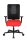 Topstar Bürostuhl Sitness Open X (N) Deluxe mit Schiebesitz, OX30WTW2 T310 Stoff rot, Gestell schwarz