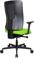 Topstar Bürostuhl Sitness Open X (N) Deluxe mit Schiebesitz, OX30WTW2 T350 Stoff grün, Gestell schwarz