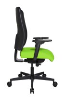 Topstar Bürostuhl Sitness Open X (N) Deluxe mit Schiebesitz, OX30WTW2 T350 Stoff grün, Gestell schwarz