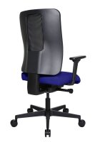 Topstar Bürostuhl Sitness Open X (N) Deluxe mit Schiebesitz, OX30WTW2 T380 Stoff blau, Gestell schwarz