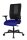 Topstar Bürostuhl Sitness Open X (N) Deluxe mit Schiebesitz, OX30WTW2 T380 Stoff blau, Gestell schwarz