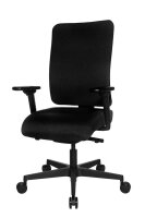 Topstar Bürostuhl Sitness Open X (P) Deluxe mit Schiebesitz, OX60WTW2 T20 Stoff schwarz, Gestell schwarz