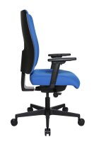 Topstar Bürostuhl Sitness Open X (P) Deluxe mit Schiebesitz, OX60WTW2 T26 Stoff blau, Gestell schwarz