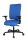 Topstar Bürostuhl Sitness Open X (P) Deluxe mit Schiebesitz, OX60WTW2 T26 Stoff blau, Gestell schwarz
