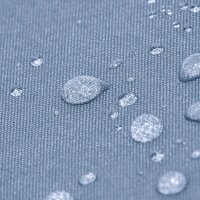 BRUNNEN Mädchen Kinder Malschürze Happy Hippie blau Einheitsgröße 1 St.