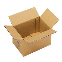 Nestler Wellpapp-Faltkartons 1-wellig braun 19,0 x 13,0 x...