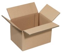 Nestler Wellpapp-Faltkartons 2-wellig braun 22,3 x 16,3 x...