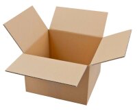 Nestler Wellpapp-Faltkartons 1-wellig braun 23,5 x 23,5 x...