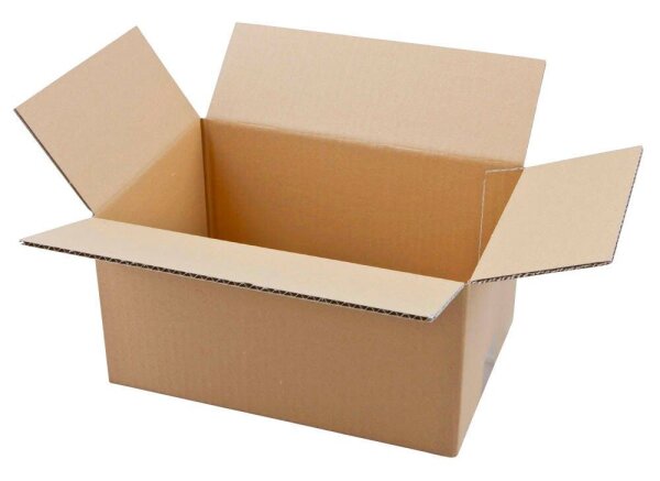 Nestler Wellpapp-Faltkartons 1-wellig braun 31,3 x 21,3 x 17,8 cm Außenmaß, 20 St.
