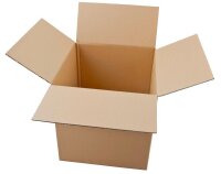 Nestler Wellpapp-Faltkartons 1-wellig braun 31,0 x 31,0 x...