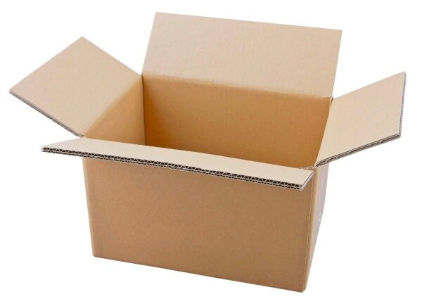 Nestler Wellpapp-Faltkartons 2-wellig braun 31,8 x 22,8 x 20,8 cm Außenmaß, 20 St.