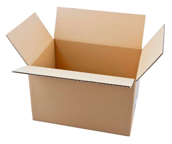 Nestler Wellpapp-Faltkartons 1-wellig braun 31,5 x 22,5 x 19,7 cm Außenmaß, 20 St.