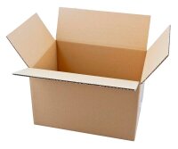 Nestler Wellpapp-Faltkartons 1-wellig braun 31,5 x 22,5 x...