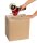 Nestler Wellpapp-Faltkartons 2-wellig braun 31,8 x 22,8 x 33,8 cm Außenmaß, 20 St.
