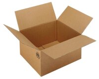Nestler Wellpapp-Faltkartons 1-wellig braun 32,0 x 29,0 x...