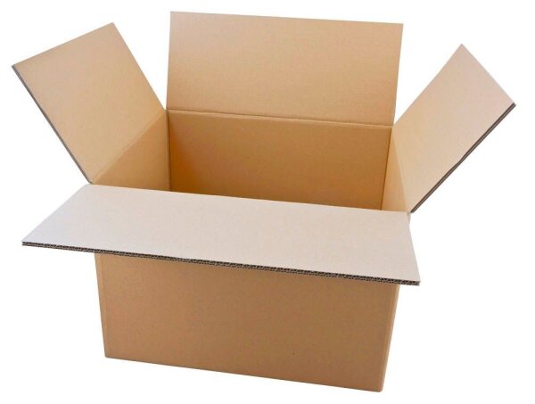 Nestler Wellpapp-Faltkartons 2-wellig braun 49,3 x 41,3 x 34,8 cm Außenmaß, 20 St.