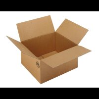 Nestler Wellpapp-Faltkartons 1-wellig braun 51,0 x 31,0 x...